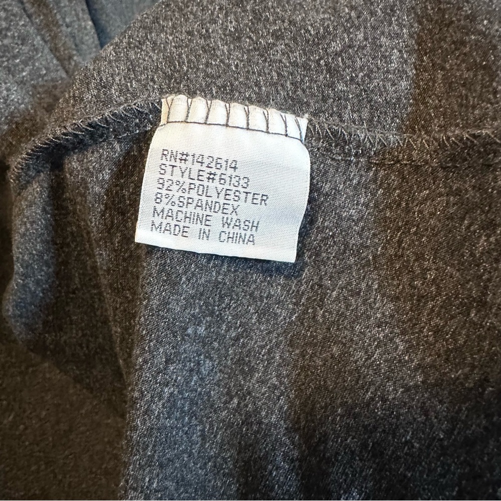Skull cardigan up cycle cracked graphic Heathered black - Picture 5 of 6